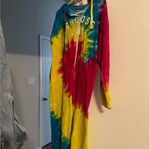 Rare Shop Forward Choose Joy of Tie-Dye Onesie